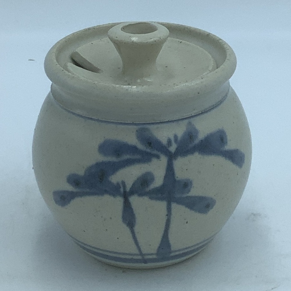 Vintage Emerson Creek Pottery Jam Jar/Honey Pot